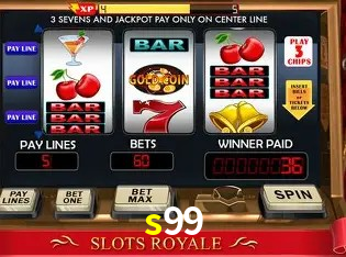 Slots online da s99 com jackpots progressivos